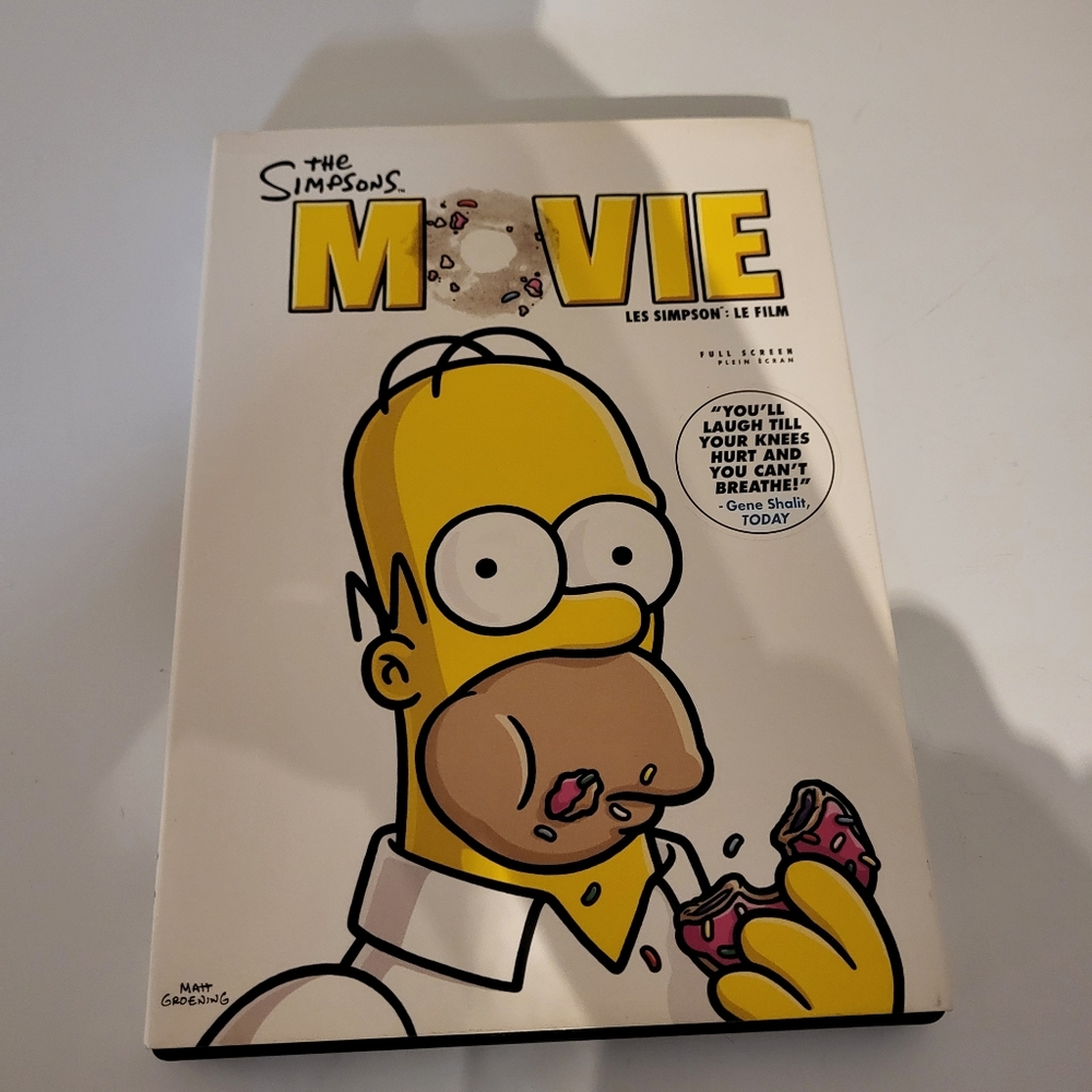 The Simpsons Movie on DVD